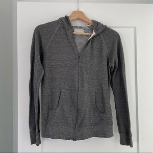 Current Elliott lightweight heather gray hoodie size 0